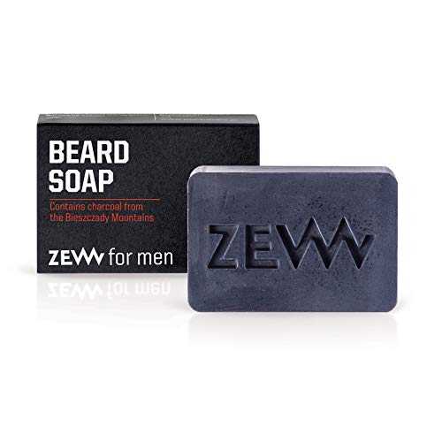 Zew For Men Natural Beard Soap With Activated Carbon 85ml