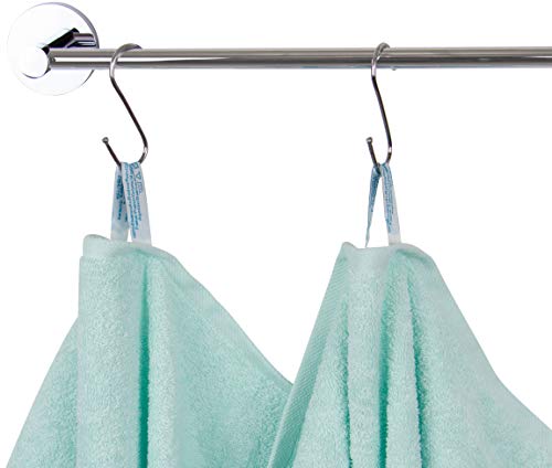 ZOLLNER 4 Toallas de Mano para Lavabo, 50x100 cm, Verde Menta