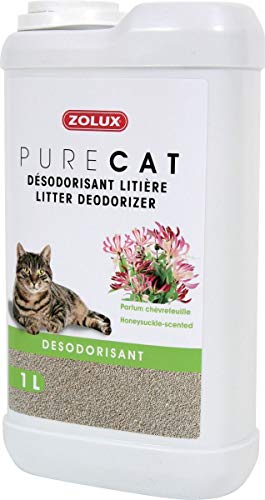 Zolux Pure Cat Ambientador para arena de gato, perfume de lavanda, 1 L