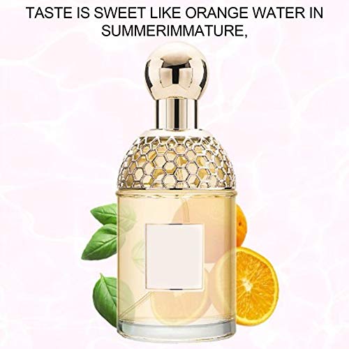 100 Ml Eau de Parfum Spray para Mujer Lady Perfume de Larga Duración Elegante Floral Afrutado de Larga Duración Elegante Afrutado Perfume en Spray Lady Navidad Mujer Regalo para Mujer(Rosa delicada)