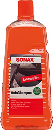 2 botes de champú para coche concentrado, pH neutro, 2 l, Sonax 03145410