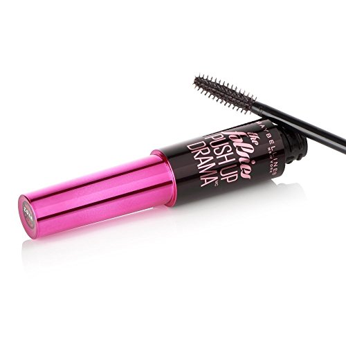 3 x Maybelline New York Push Up Drama Mascara 9.5ml - Very Black