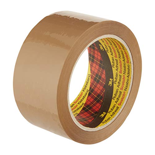 3M Scotch KT-0000-406-1 - Cinta de Embalaje, 66 m x 50 mm, Paquete con 6 Rollos