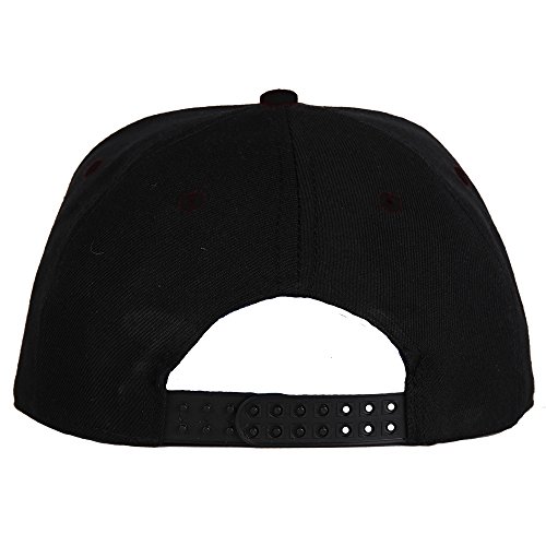 4sold - Gorra en negro/blanco con letras A a Z, Hombre, S-27, G, talla única