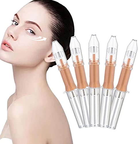 5Pcs Crema De Ojos Perfeccionadora Instantánea De 2 Minutos,Crema Antiarrugas Para Ojos,Crema De Ojos Reafirmante,Crema De Ojos Antiedad,Suero Gel Contorno De Ojos,la Hinchazón y las Bolsas De Ojos