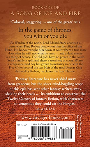 A game of thrones: book one of A song of ice and fire: A Song of Ice and Fire. Book 1