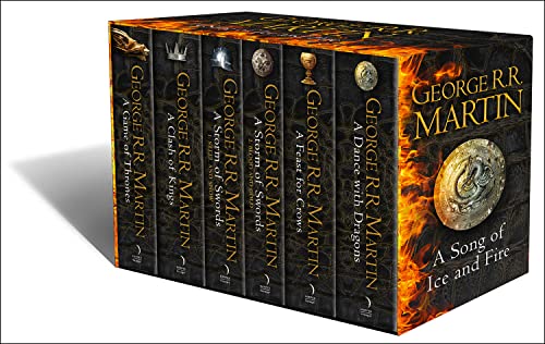 A Game of Thrones: The Story Continues [Export only]: The complete boxset of all 6 books: 1-6 (A Song of Ice and Fire)