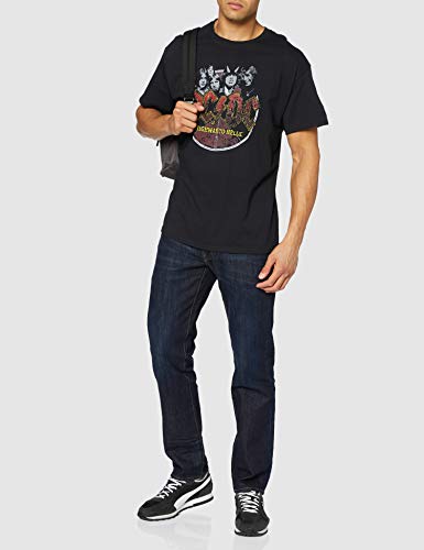 AC/DC Highway – Camiseta de, Todo el año, Hombre, Color Negro, tamaño Extra-Large