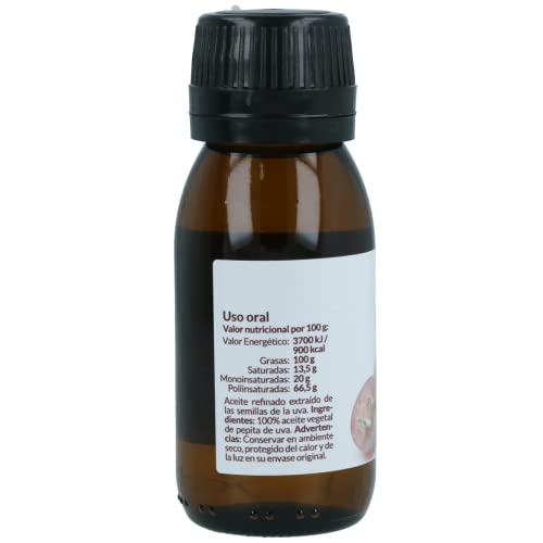 Aceite Vegetal de Pepita de Uva 60 ml Naturitas | Uso tópico