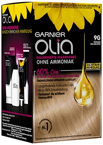 Acondicionador Garnier Olia Fresco Rubio Claro, Pack de 3 (3 x 54 ml)