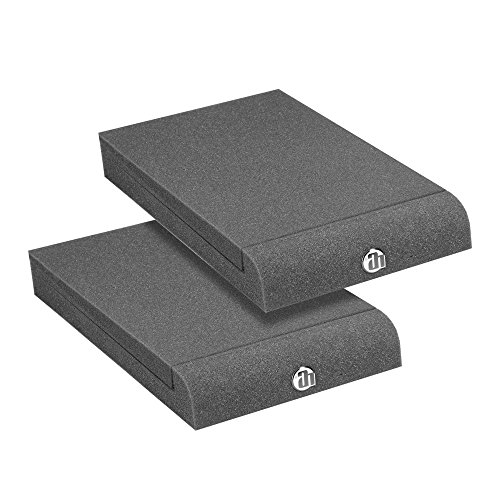 Adam Hall SPADECO1 - Placas de absorción para monitores de estudio, color gris