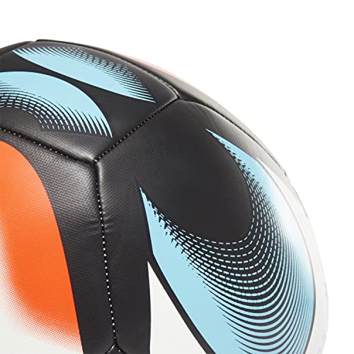 Adidas GK7716 STARLANCER TRN Recreational Soccer Ball Mens White/Black/Solar Red/Bright Cyan 5