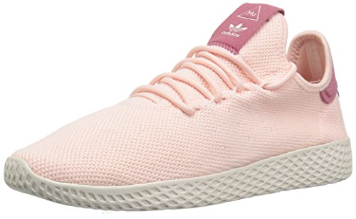 adidas Originals Women's PW Tennis HU Running Shoe, ice Pink/Chalk White, 11 M US