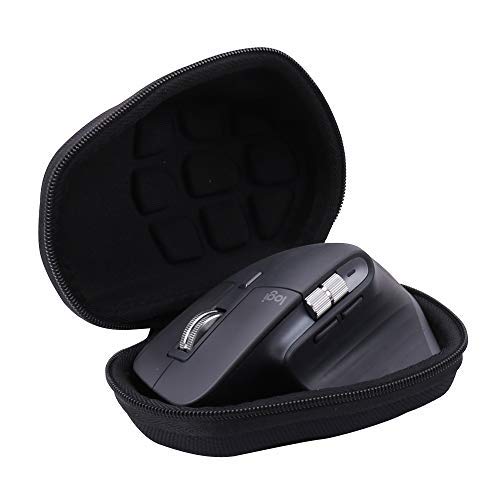 Aenllosi Funda Caso para for Logitech MX Master 3 Ratón inalámbrico (Negro)