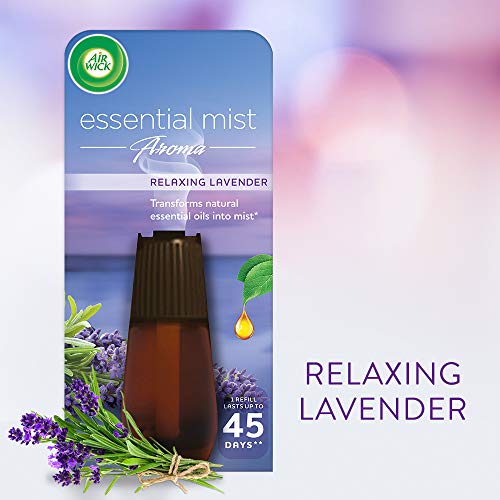 Airwick Essential Mist Recambio relajante de lavanda, 20 ml (1 unidad)