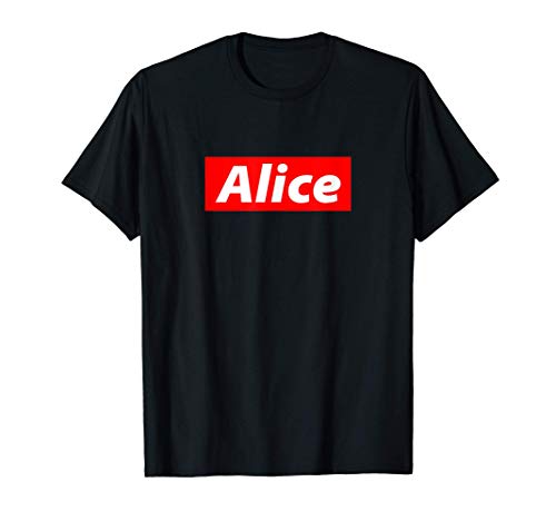 Alice - 90's Streetwear Y2K Outfit - Girl Gift For Alice Camiseta