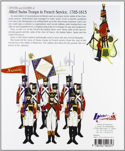 Allied swiss troupe in french service: 1785-1815: 19 (Officers & Soldiers)