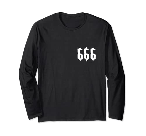 Alternativa Clothes Aesthetic Goth Women 666 Grunge Graphic - Ropa deportiva para mujer Manga Larga