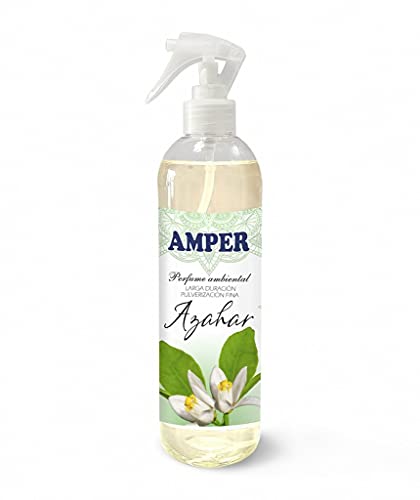 Ambientador Pulverización Fina. Larga duración. Aroma Suave. AZAHAR (AZAHAR, 500 ml)