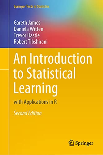 An Introduction to Statistical Learning: with Applications in R (Springer Texts in Statistics) (English Edition)