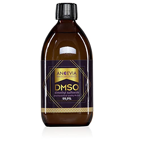 ANCEVIA® DMSO 500 ml – 99,9 % de pureza Ph. euro – dimetilsulfóxido – pureza farmacéutica – en botella de cristal marrón