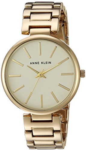 Anne Klein Reloj analógico para Mujer de con Correa en Aleación AK/2786CHGB