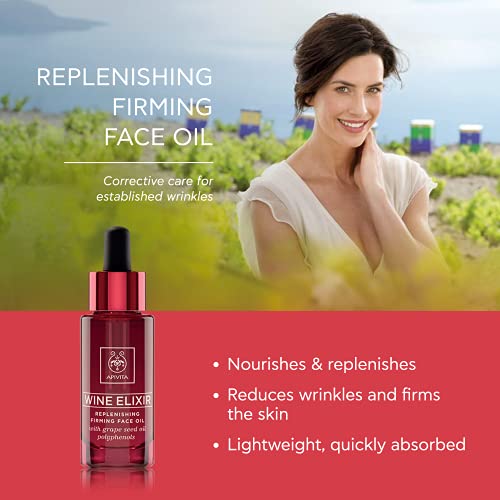 Apivita Wine Elixir Repleneshing Firming Oil 30 Ml Mujer