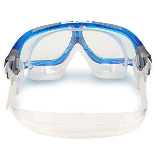 Aqua Sphere 21052Q - Gafas De Natación Unisex, color Azul/Plateado