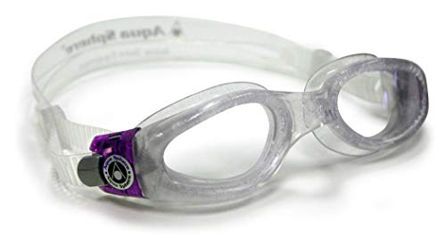 Aqua Sphere Kaiman Small Gafas de natación, Unisex Adulto, Morado Brillante, Talla única