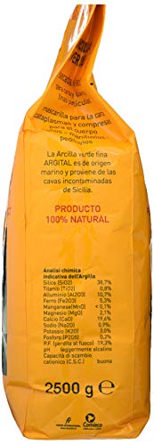 Arcilla verde fina - Argital cosmética natural - 2,5 kg