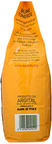 Arcilla verde fina - Argital cosmética natural - 2,5 kg