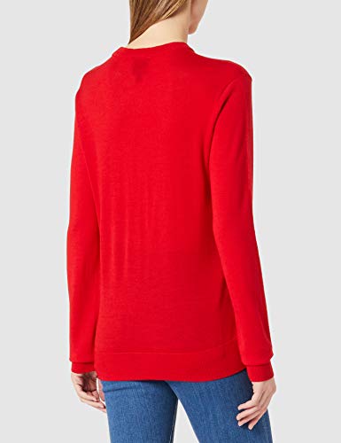 Armani Exchange Sudadera con Logotipo, Absolute Red, M para Hombre