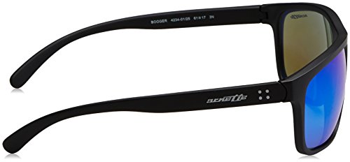 Arnette Booger, Gafas de Sol para Hombre, Negro, 61