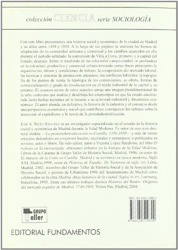 Artesanos y mercaderes: Una historia social y económica de Madrid, 1450-1850: 297 (Ciencia / Economía, política y sociología)