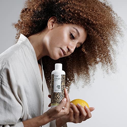 Australian Bodycare Champú para cabello seco 250ml | Con aceite de árbol de té y Mirto Limón | Anticaspa, Anti-picazón | Para el cuidado diario del cuero cabelludo, psoriasis o eczema | 100% vegano