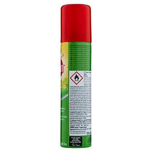 AUTAN Tropical Spray Repelente, Multicolor, Unica