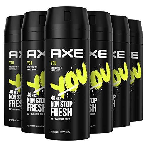 Axe You Rock Desodorante - 150 ml - Pack de 6