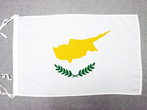 AZ FLAG Bandera de Chipre 45x30cm - BANDERINA CHIPRIOTA 30 x 45 cm cordeles