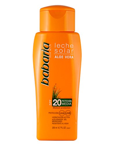 Babaria Leche Solar Aloe Vera SPF20-200 ml