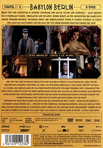 Babylon Berlin - Collection Staffel 1-3 [Alemania] [DVD]