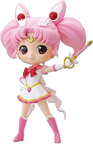 Banpresto Figura Q Posket Pretty Guardian Sailor Moon Eternal The Movie - Super Sailor Chibi Moon - Chibi Moon Kaleidoscope Version Multicolor BP17564