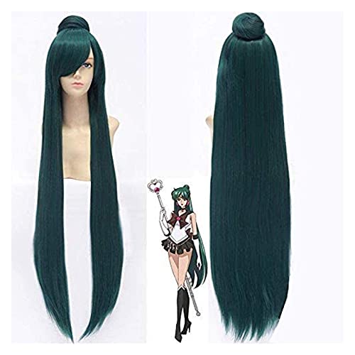 Beapet Sailor Moon Mercury Mars Jupiter Venus Uranus Neptune Plutón Saturno Chibi USA Cosplay Pelucas para Halloween Party Sailor Jupiter Wig