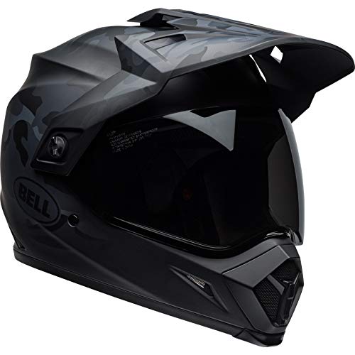 Bella MX-9 Adventure MIPS Stealth Helmet - Casco Negro Mate Talla XS