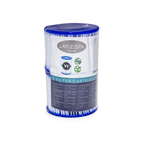 Bestway 58323 - Cartuchos de filtro de repuesto para Lay-Z-Spa