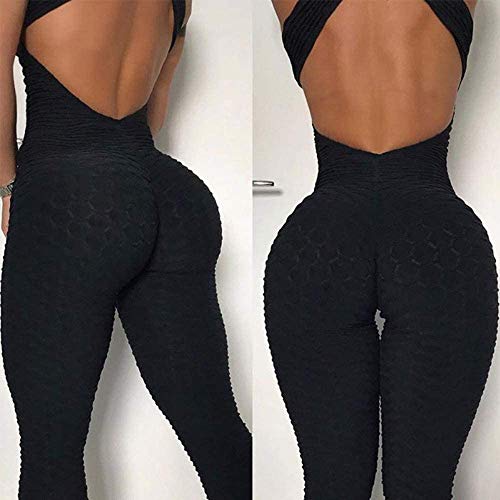 BienBien Monos Pantalones Deportivos Mujer Push up Fitness Mallas Gym Yoga Slim Fit Pantalones Leggings Cintura Alta para Yoga Running Fitness