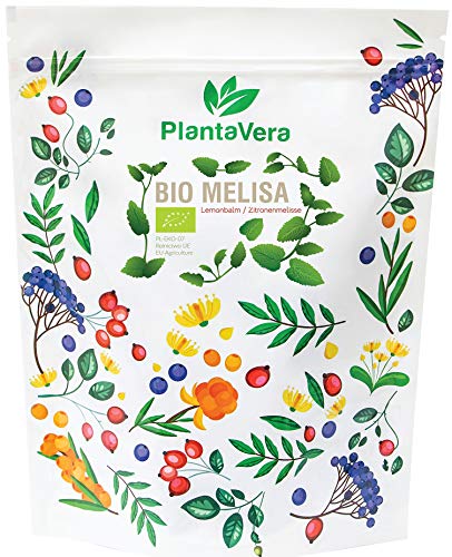 BIO Melisa, Té Herbal de Toronjil Orgánico (Melissae officinalis) Té para dormir 300g