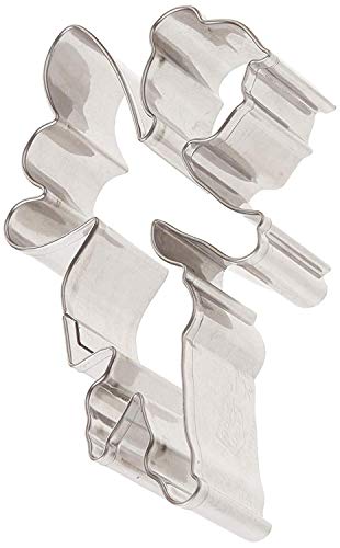 Birkmann 1010719810 Cookie Cutter Flying Fairy, 11 cm, 5 x 3 x 2 cm, metálico, Gris