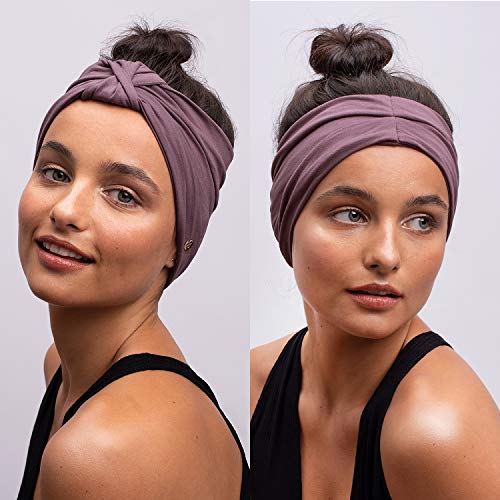 Blom Diadema Mujer Modelo Original – Cinta Pelo Mujer para Yoga, Vestir, Deporte, Viajar o Running – Accesorios para el Pelo de Diseño Multiestilo para Una Vida Activa – Turbante Anudado