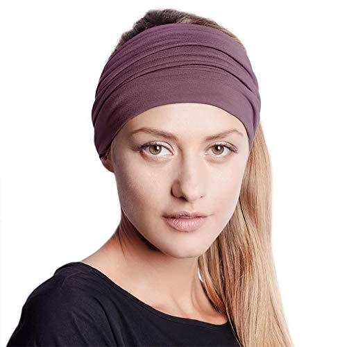 Blom Diadema Mujer Modelo Original – Cinta Pelo Mujer para Yoga, Vestir, Deporte, Viajar o Running – Accesorios para el Pelo de Diseño Multiestilo para Una Vida Activa – Turbante Anudado