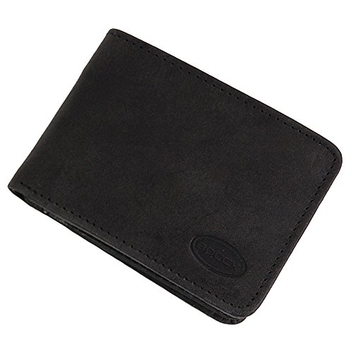 BOCCX - Cartera para Hombre de Piel Black-Stone